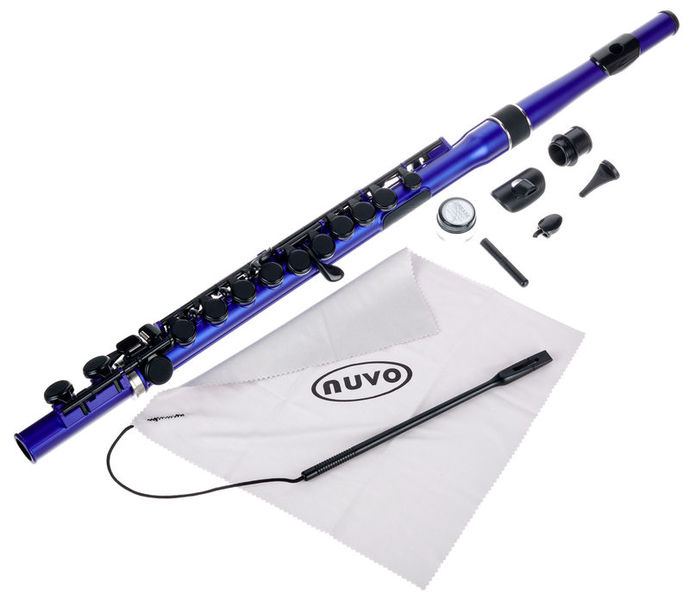 Фото NUVO Student Flute - Blue/Black