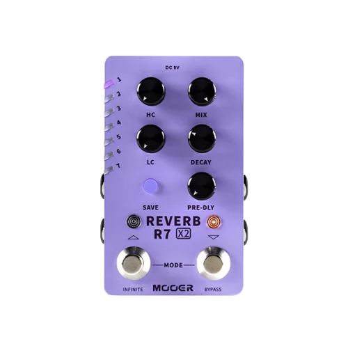 Фото Педаль эффектов Mooer M723 R7 X2 Reverb