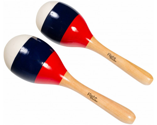 Фото FLIGHT FMW 19R - Маракасы деревянные Флайт