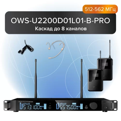 Фото Радиосистема Октава OWS-U2200D01L01-B-PRO