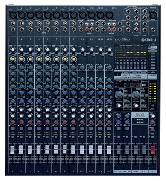 Фото Аналоговый микшер YAMAHA EMX5016CF