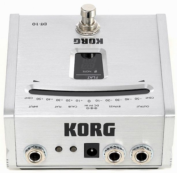 Фото Напольный педальный тюнер KORG DT-10 
