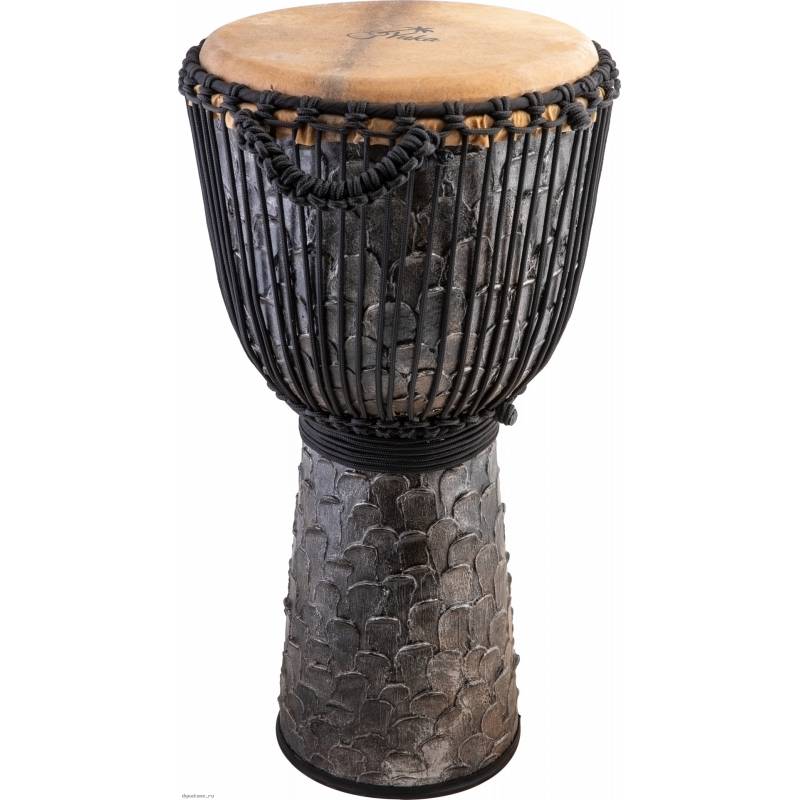 Фото YUKA DJWPRO012-24 Dragon - Джембе с верёвочной настройкой Юка