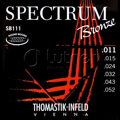 Фото Комплект струн Thomastik SB111 Spectrum Bronze для акустической гитары