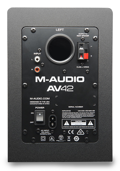Фото M-Audio Studiophile AV42 Пара студийных мониторов