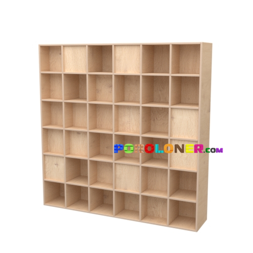 Фото Деревянная акустическая панель — Шахматы