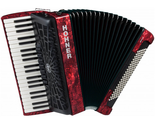 Фото HOHNER Bravo III 120 red - Аккордеон 4/4 Хонер