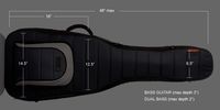 Фото Mono M80-EB-BLK  Чехол для бас-гитары