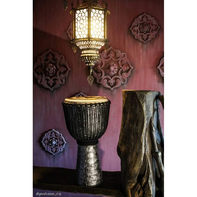 Фото YUKA DJWPRO012-24 Dragon - Джембе с верёвочной настройкой Юка