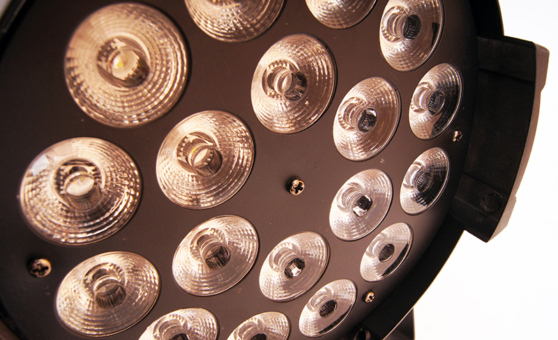 Фото Светодиодный прожектор RGBWA 18х10Вт, Bi Ray PLC005