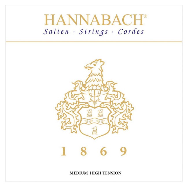 Фото Комплект струн для классической гитары, сильное натяжение Hannabach 1869HT 1869 