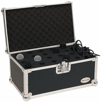 Фото Rockcase RC23221B  кейс из фанеры для 20-ти микрофонов, усиленный