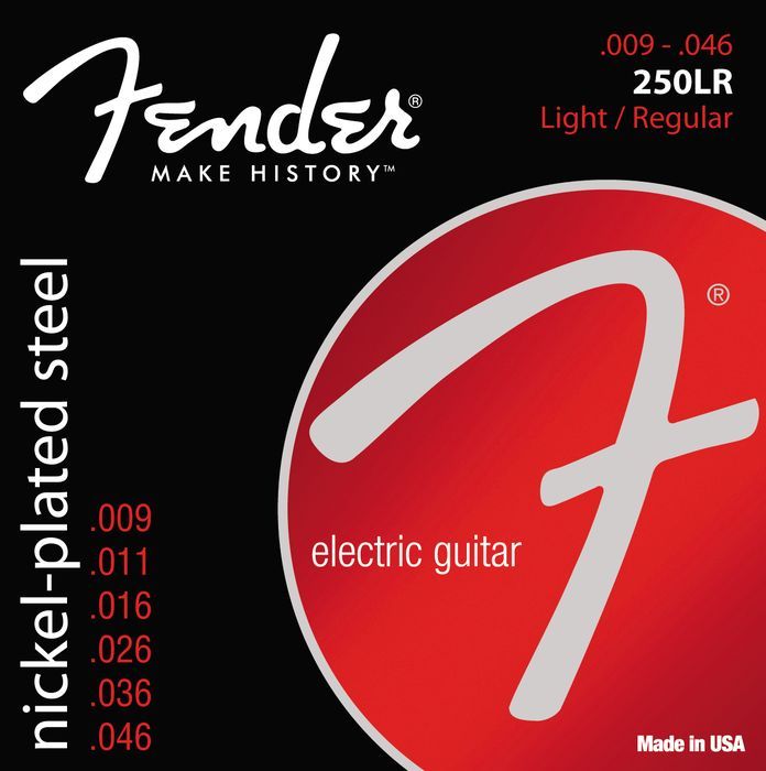Фото FENDER STRINGS NEW SUPER 250LR NPS BALL END 9-46, струны для электрогитары, стальные с никелевым покрытием
