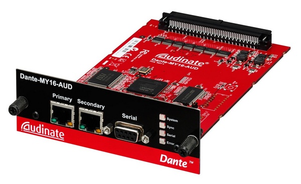 Фото Плата расширения YAMAHA MY16-AUD DANTE