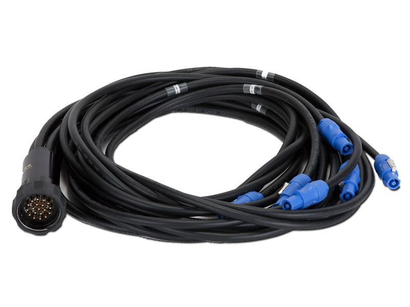 Фото Мульти-кабель питания RCF AC POWER CABLE 6X TTL55