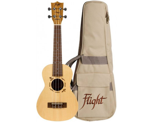 Фото FLIGHT DUC525 SP/ZEB - Укулеле концерт Флайт