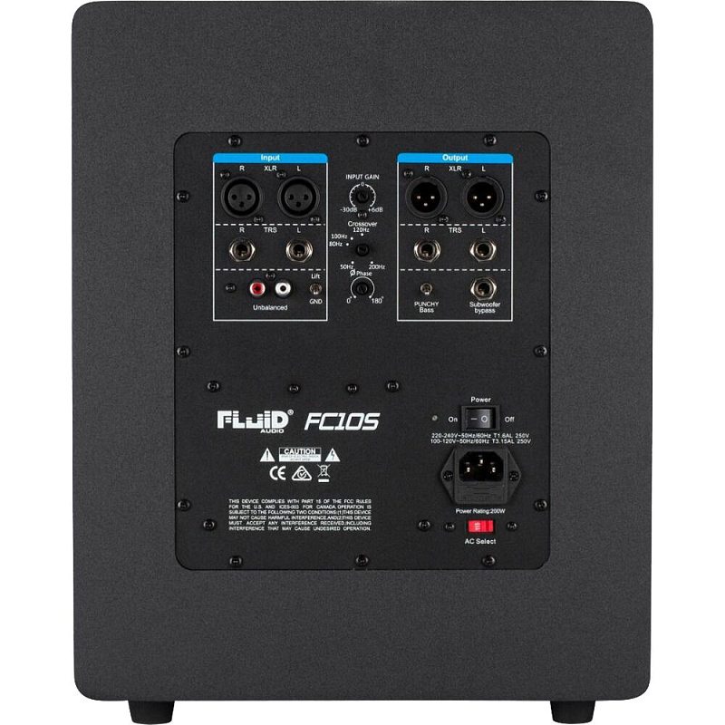 Фото Сабвуфер Fluid Audio FC10S