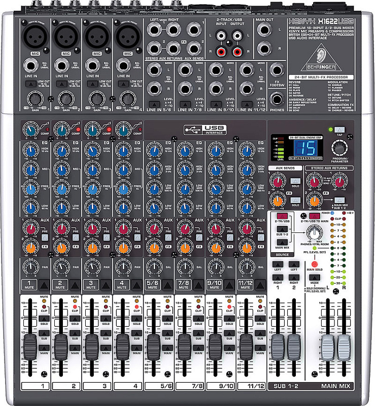 Фото Behringer Xenyx x1622USB