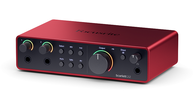 Фото Звуковая карта FOCUSRITE Scarlett 2i2 4th Gen