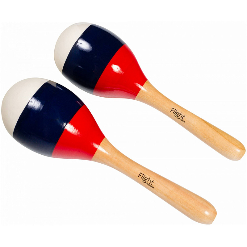 Фото FLIGHT FMW 19R - Маракасы деревянные Флайт
