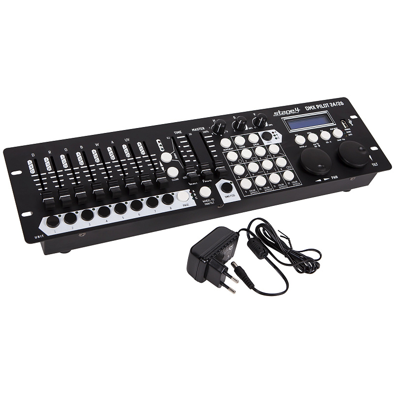 Фото Контроллер для управления светом STAGE 4 DMX PILOT 24/26