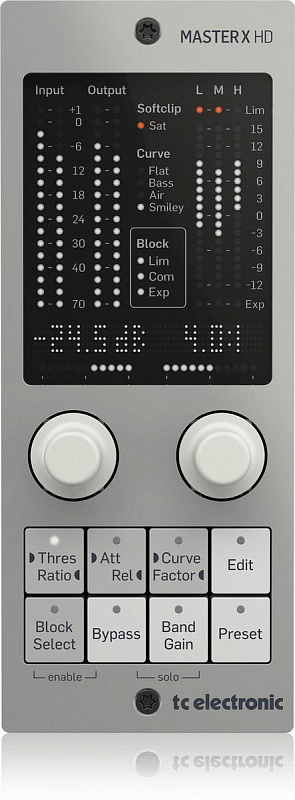 Фото Компрессор/лимитер/экспандер TC electronic MASTER X HD-DT