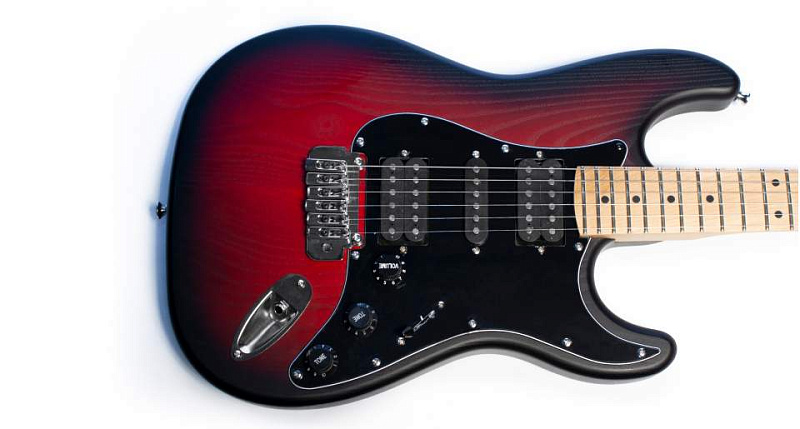 Фото Электрогитара Inspector Strateg-6-redburst