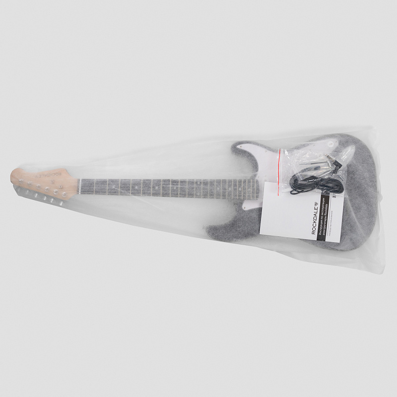 Фото Электрогитара ROCKDALE Stars Plus SSS Black