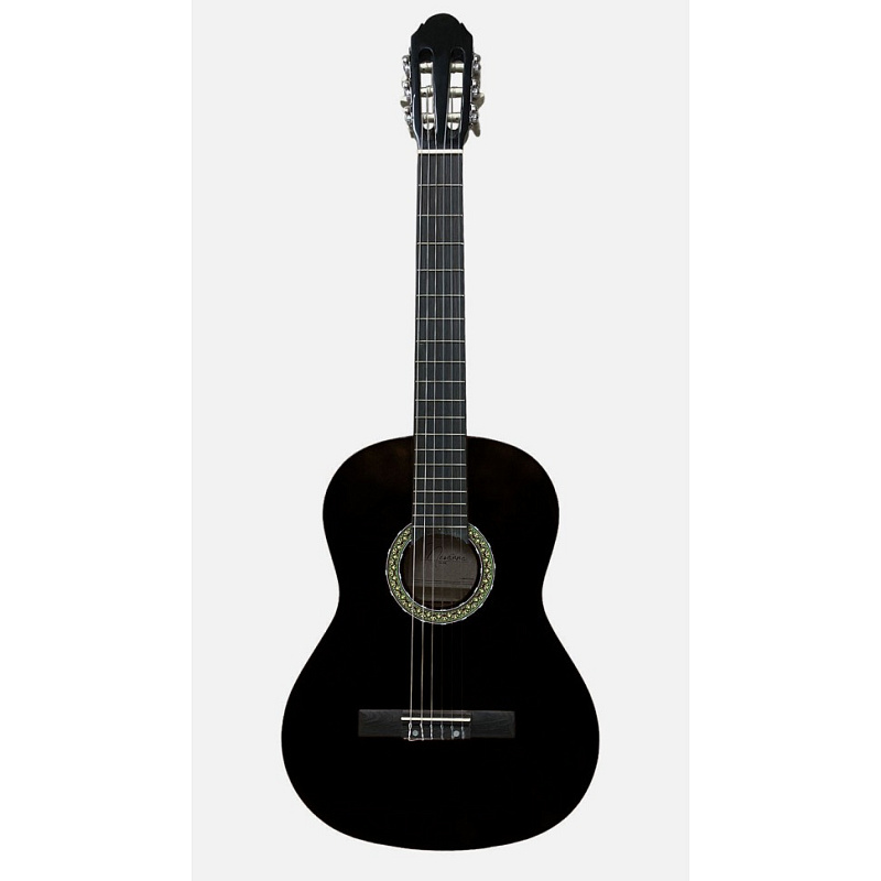 Фото Гитара классическая с чехлом NAVARREZ NV12 BLACK 4/4