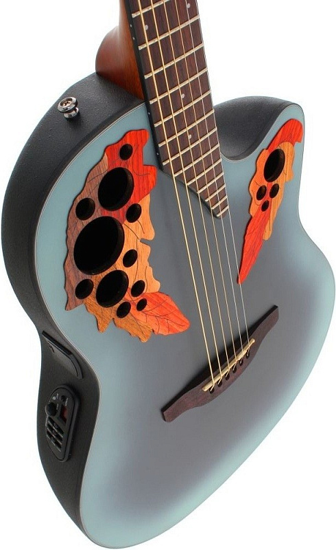 Фото OVATION CE44-RBB Celebrity Elite Mid Cutaway Reversed Blueburst