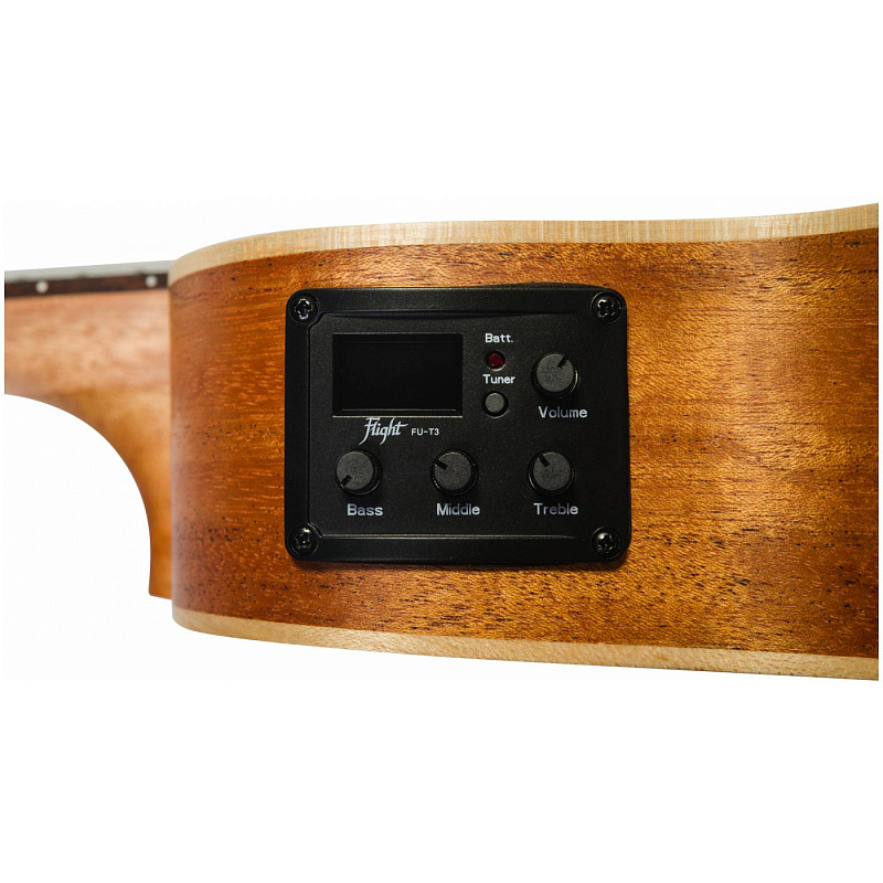 Фото Укулеле концерт FLIGHT DUC323 EQ MAH