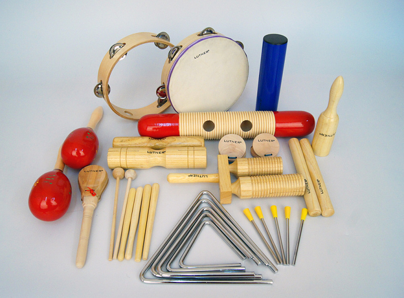 Фото Набор перкуссии 17 предметов в чехле Fleet FLT-LT17