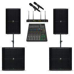 Звукоусилительный комплект THUMP 12 Dual SUB MIC