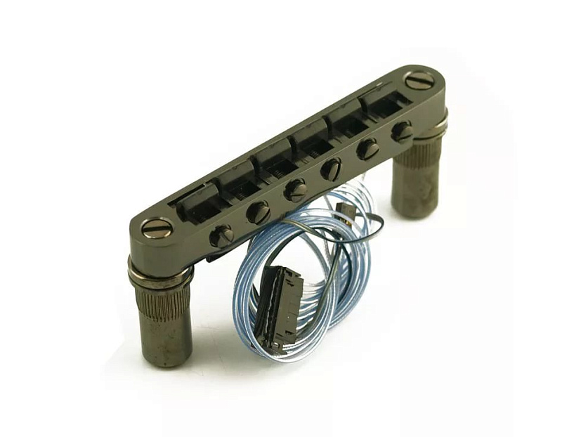 Фото Graph Tech PN-8863-BN  Бридж Tune-o-Matic с полифоническим пьезо-звукоснимателем