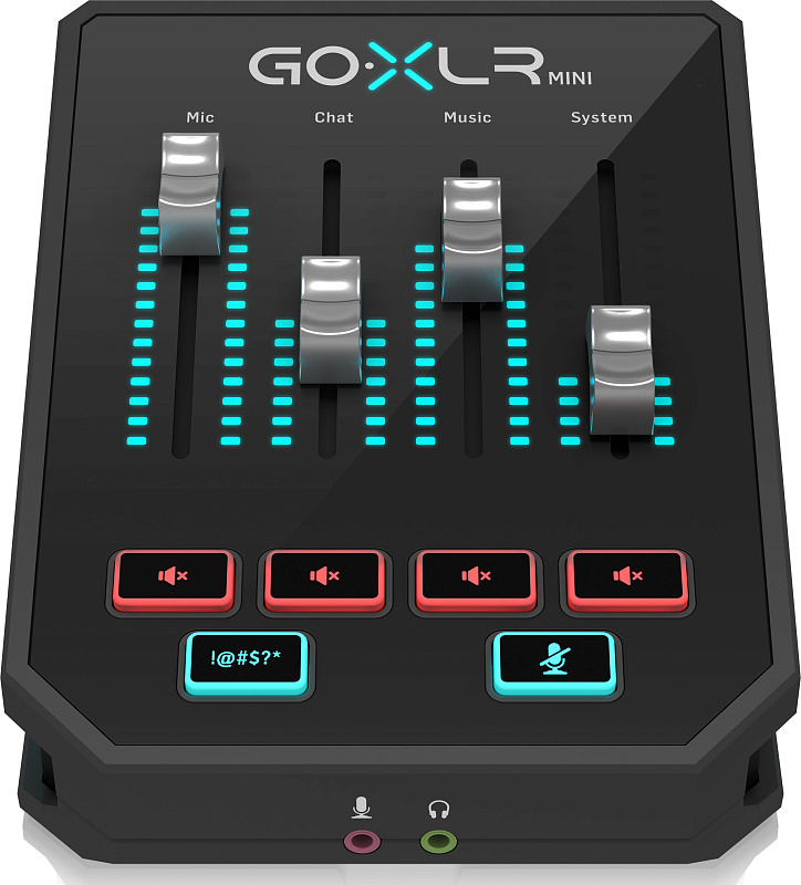Фото Звуковой интерфейс для live -стриминга и геймеров TC Helicon GO XLR MINI