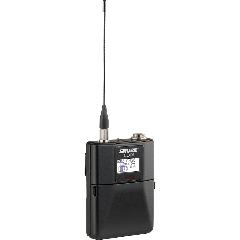 Фото SHURE ULXD1 P51 710 - 782 MHz  Bodypack Transmitter - поясной передатчик ULXD