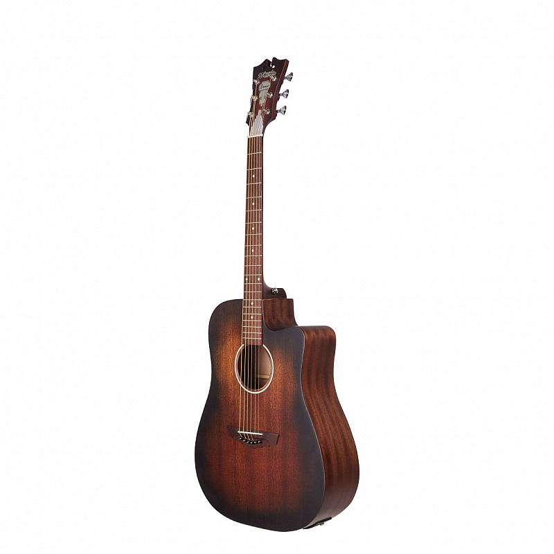 Фото Электроакустическая гитара D'Angelico Premier Bowery LS AM, Dreadnought