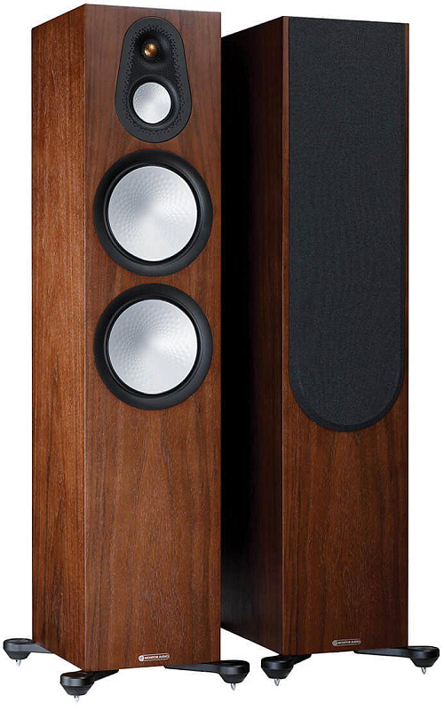 Фото Напольная акустика Monitor Audio Silver 500 Natural Walnut (7G)