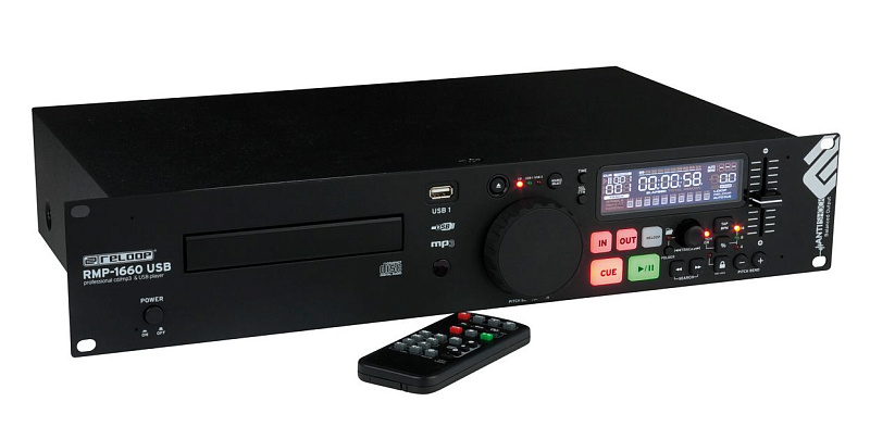 Фото RELOOP RMP-1660 USB Одинарный CD-проигрыватель