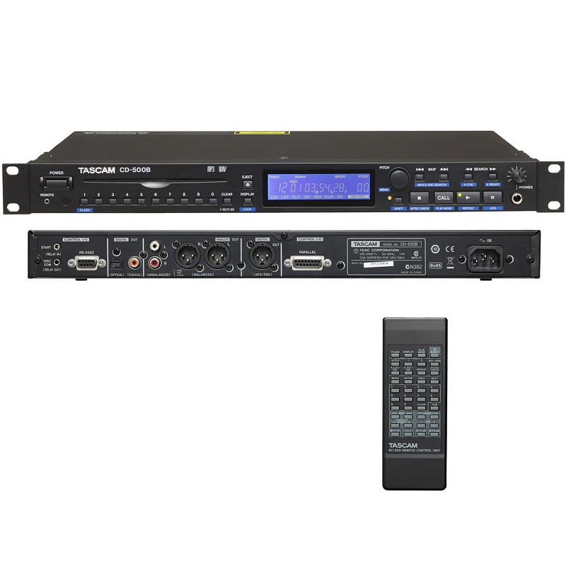 Фото Tascam CD-500B CD-проигрыватель