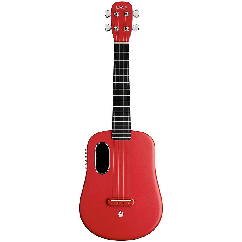 Фото Укулеле трансакустическая Lava ME U 23" FREEBOOST SPARKLE RED