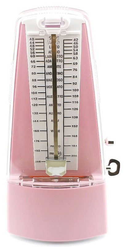 Фото Метроном механический со звонком Seiko SPM320 Pink