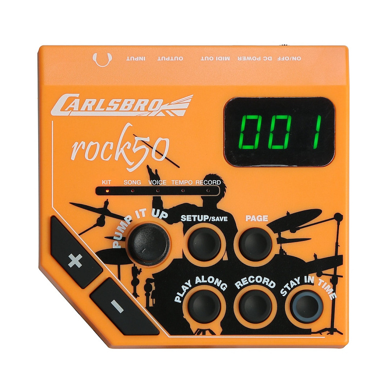 Фото  Комплект, состоящий из: ROCK50, CSS4, DCN2 Carlsbro ROCK50BP1 BUNDLE PACK