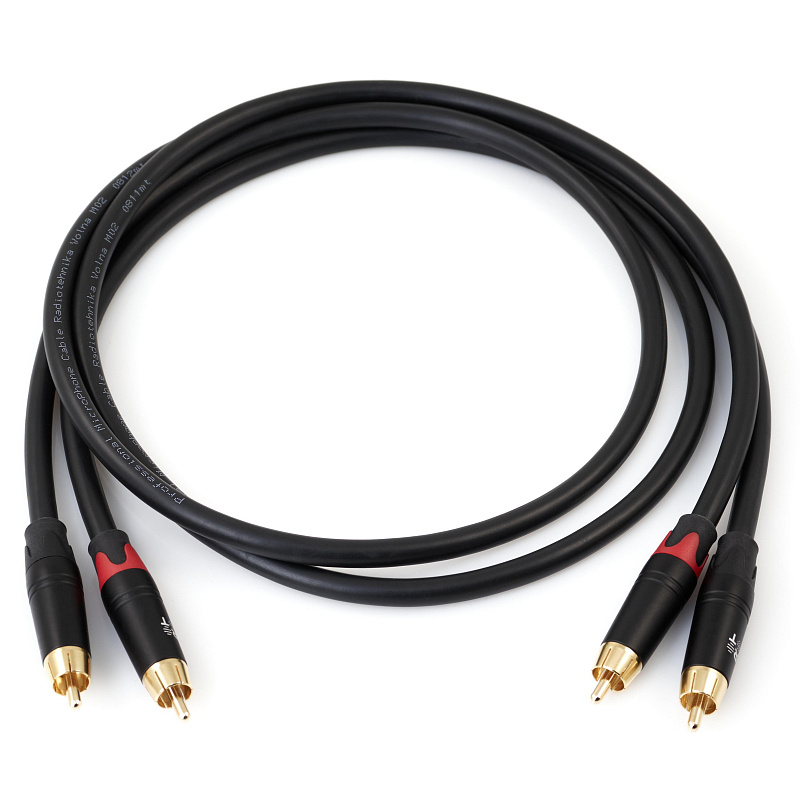 Фото Кабель межблочный 2RCA-2RCA Radiotehnika Volna M02 5 m