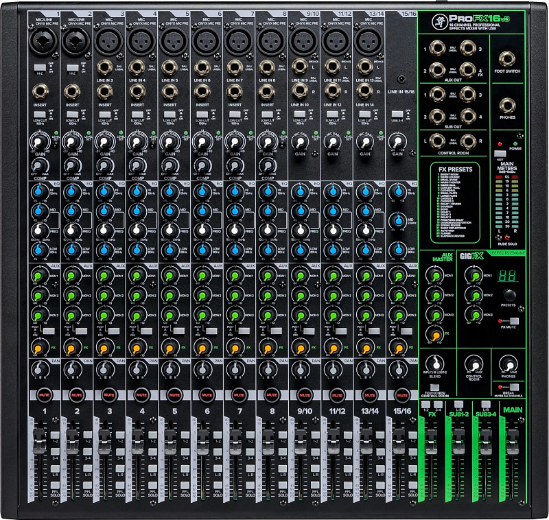 Фото Mackie ProFX16v3