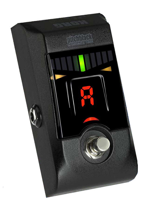 Фото KORG PitchBlack PB-01 хроматический напольный тюнер