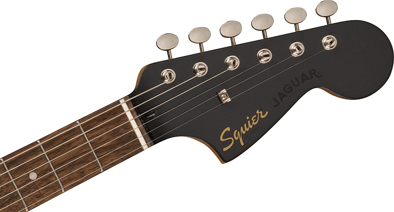 Фото Электрогитара FENDER SQUIER Classic Vibe '60s Jaguar LRL Charcoal Frost Metallic