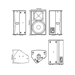 Пассивная акустическая система RFIntell TX15 PRO