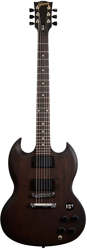 Фото Электрогитара GIBSON SGJ RUBBED VINTAGE BURST