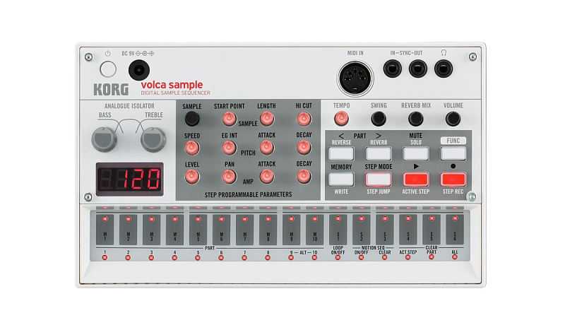 Фото KORG volca sample грувбокс-семплер